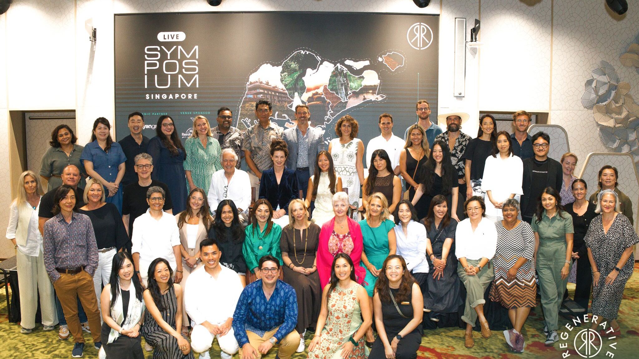 The Regenerative Travel Symposium Singapore at the Mandai Rainforest Resort by Banyan Tree. 